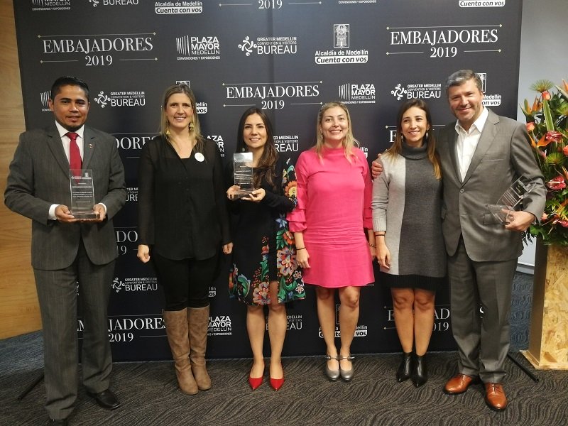 La Alcaldía de Medellín otorgó reconocimientos a empresas que atraen eventos para la ciudad