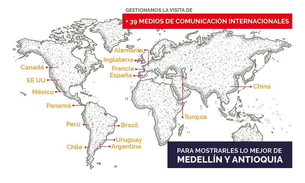 Positivas noticias de Medellín alrededor del mundo, fortalecen su posicionamiento