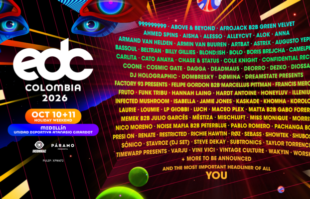 Medellín se prepara para el debut histórico de EDC Colombia 2026