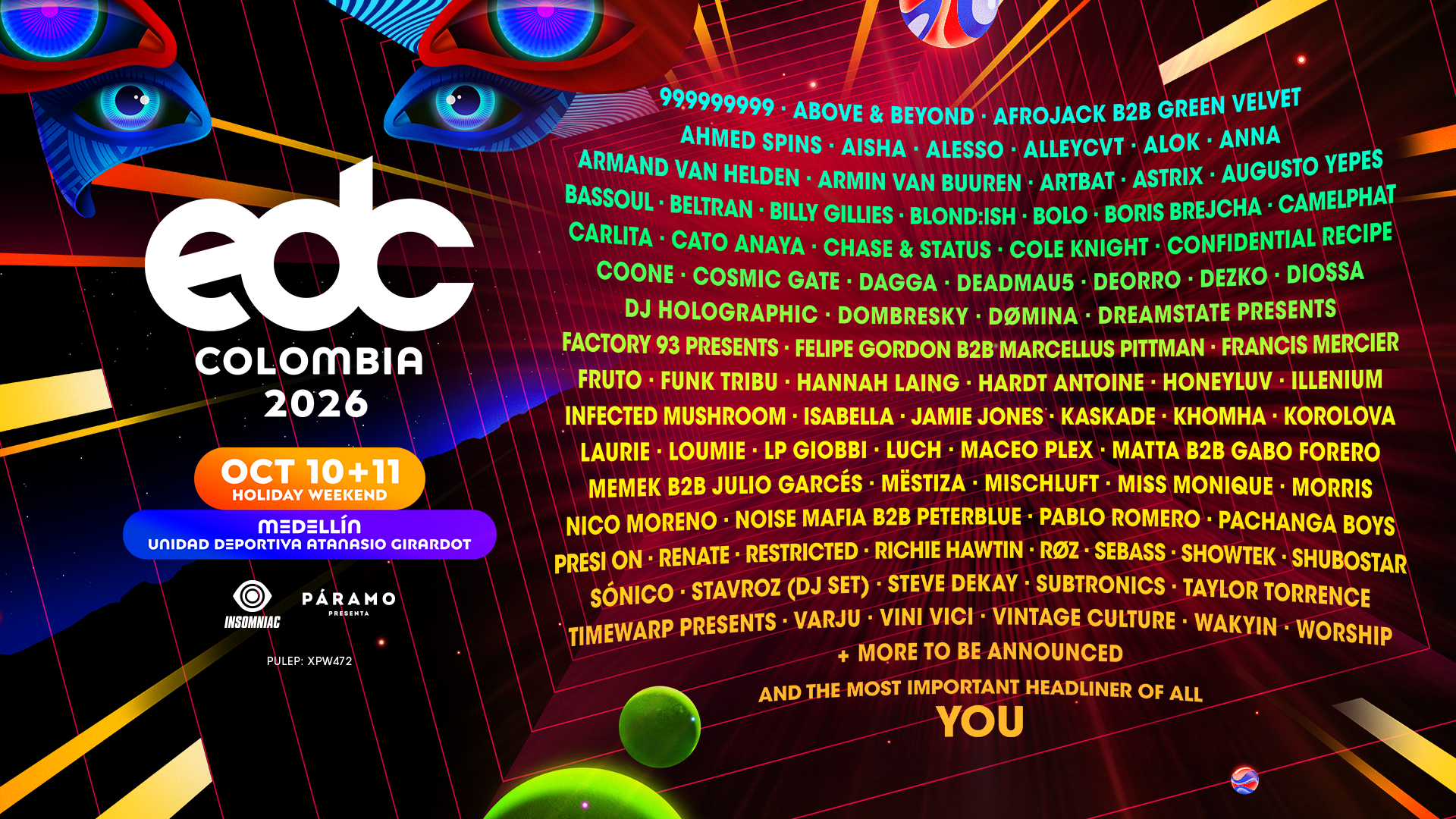 Medellín se prepara para el debut histórico de EDC Colombia 2026: