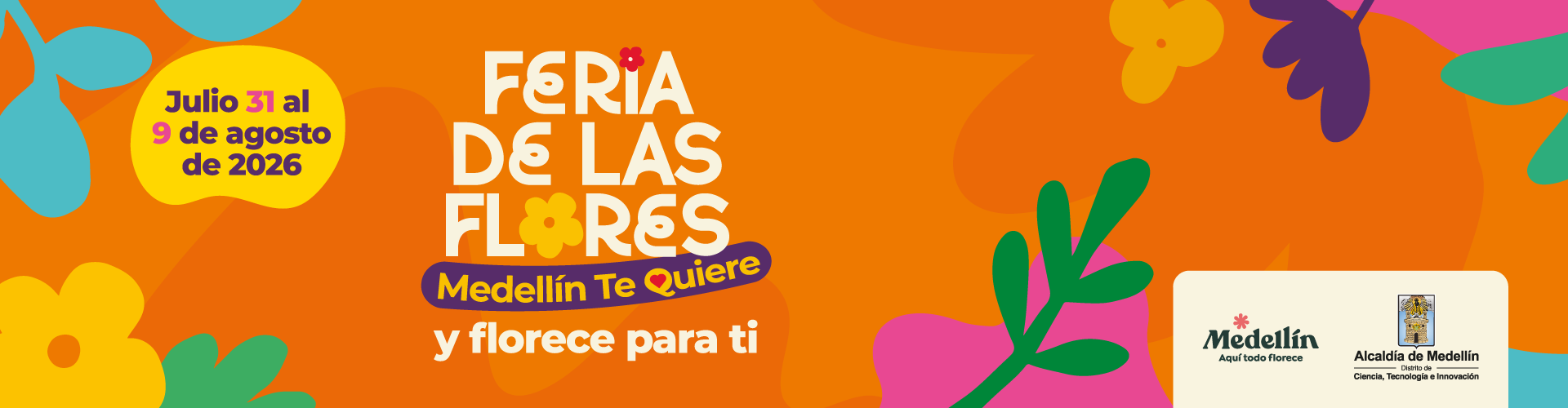 Empieza oficialmente la Feria de las Flores 2026